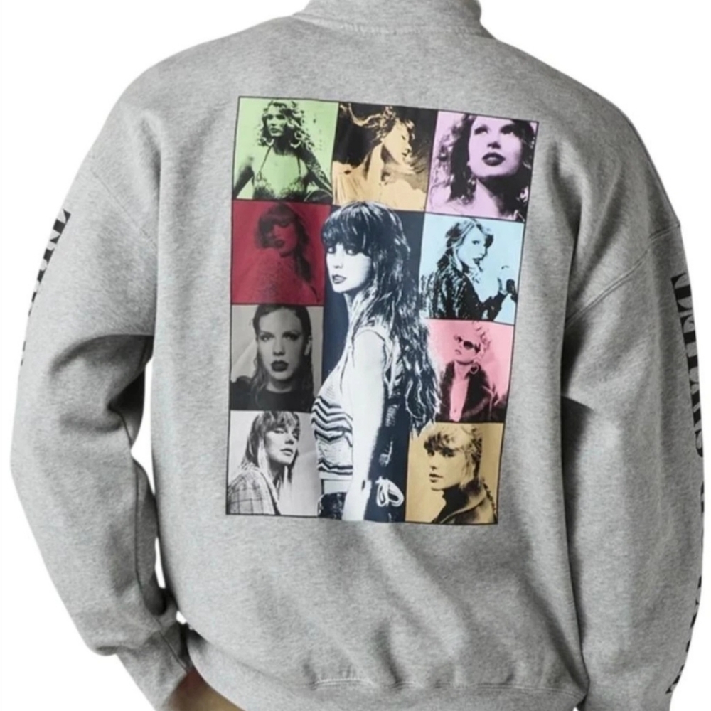Taylor Swift Eras Tour 1/4 zip size Large - Picture 9 of 9